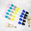 5PCS/Set Random Mixed Color Silicone Thimbles 3 Sizes Multifunctional Wear Resistant Finger Cover Guitar Ukulele Accessories ZYF