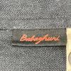 Babaghuri J0581FB411 Linen Silk Stand Collar Shirt Dress M blackUsed