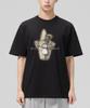 Geulaenpini Don'T Move Oversized Short Sleeve T-Shirt - Black