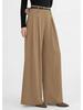 European Casual High-Waisted Wide-Leg Trousers for Women, Slimming and Versatile.