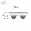 S2M Kauçuk Triger Kayışı Uzunluk 360 364 368 370 376 380 384 386 388 390 392 394mm Genişlik 4/6/9/10/15mm Senkron Dişli Kayış