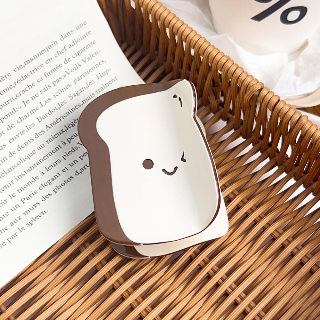 1 Stück Neuer Essigsäure-Greifclip Einfacher Toast-Haarclip Haaraccessoires Süßes Mädchen Herz Haargreifer Haiklammer Groß