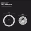 New Car One-Click Engine Start Stop Switch Button Cover Ignition Button Sticker For Peugeot 206 307 308 3008 207 208 407 508 106