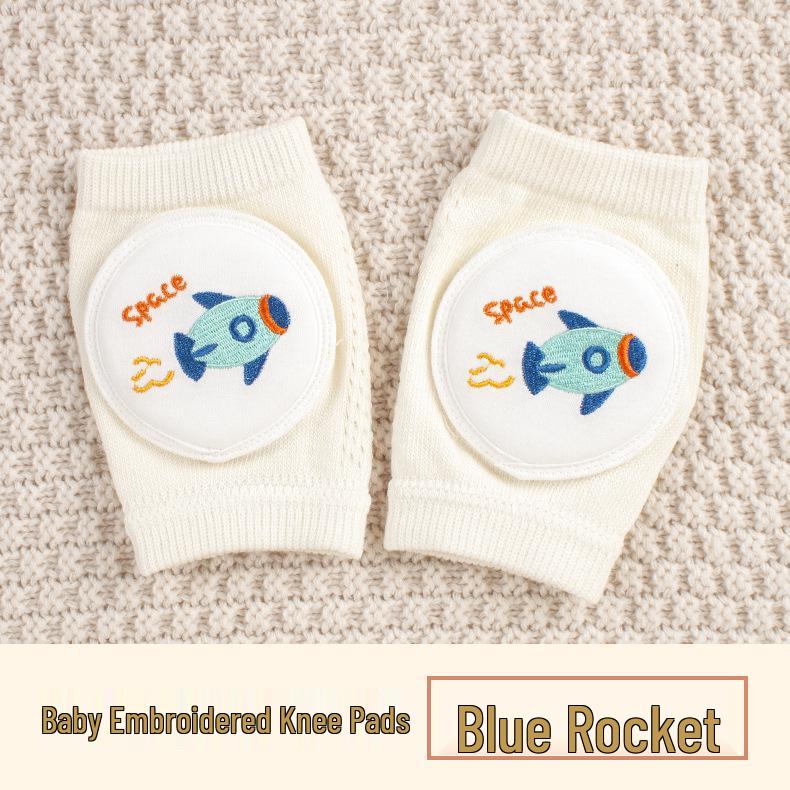 Oddychające nakolanniki i nałokietniki dla niemowląt do raczkowania - Letnia siateczka, ochraniacze chroniące przed upadkami