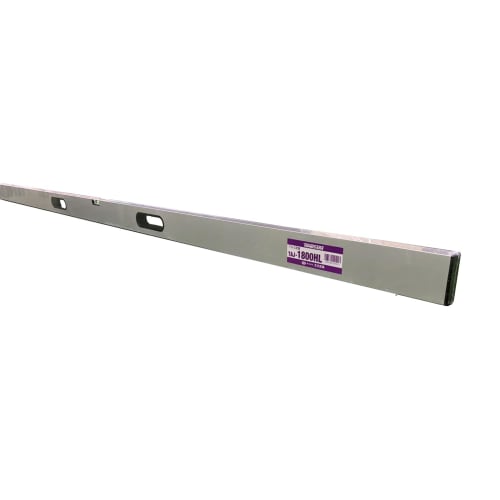 Tomosada Construction Machinery Aluminum Ruler, 1800mm, with Grip Holes and Leveler, TAJ-1800HL