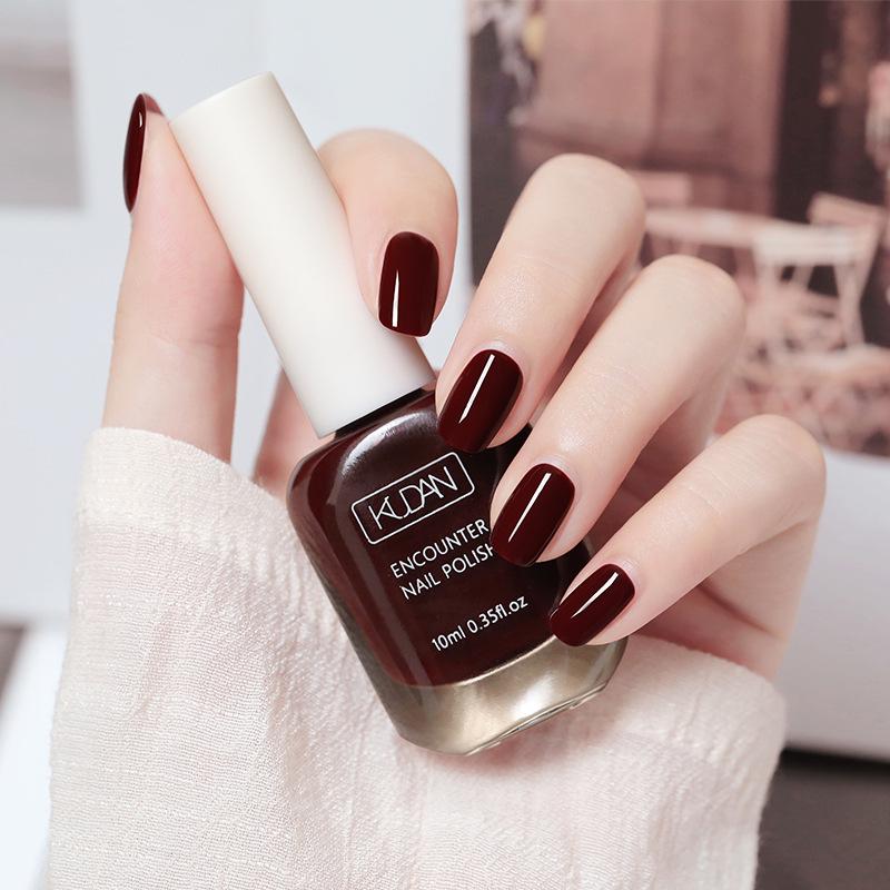 Matcha Green Quick-Dry Peelable Nail Polish - Odorless, No Bake, Long-Lasting Base Coat for Students