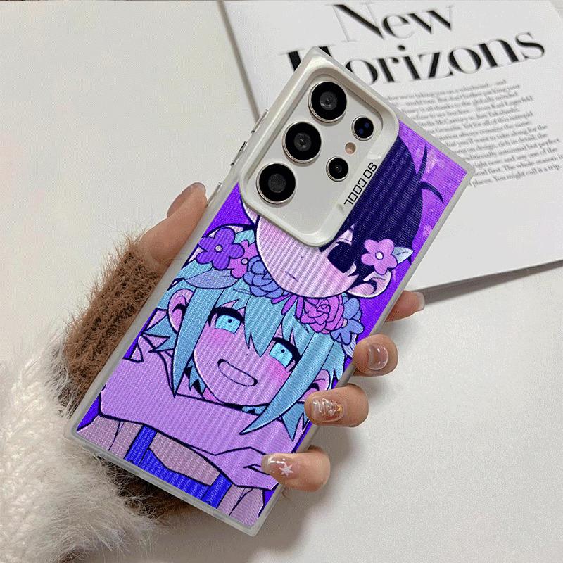O-Omori Cartoon Game Soft Phone Case for Samsung Galaxy S24 S25 FE S26 Edge S23 Ultra S22 Plus S21 + Shockproof Cover Back Shell
