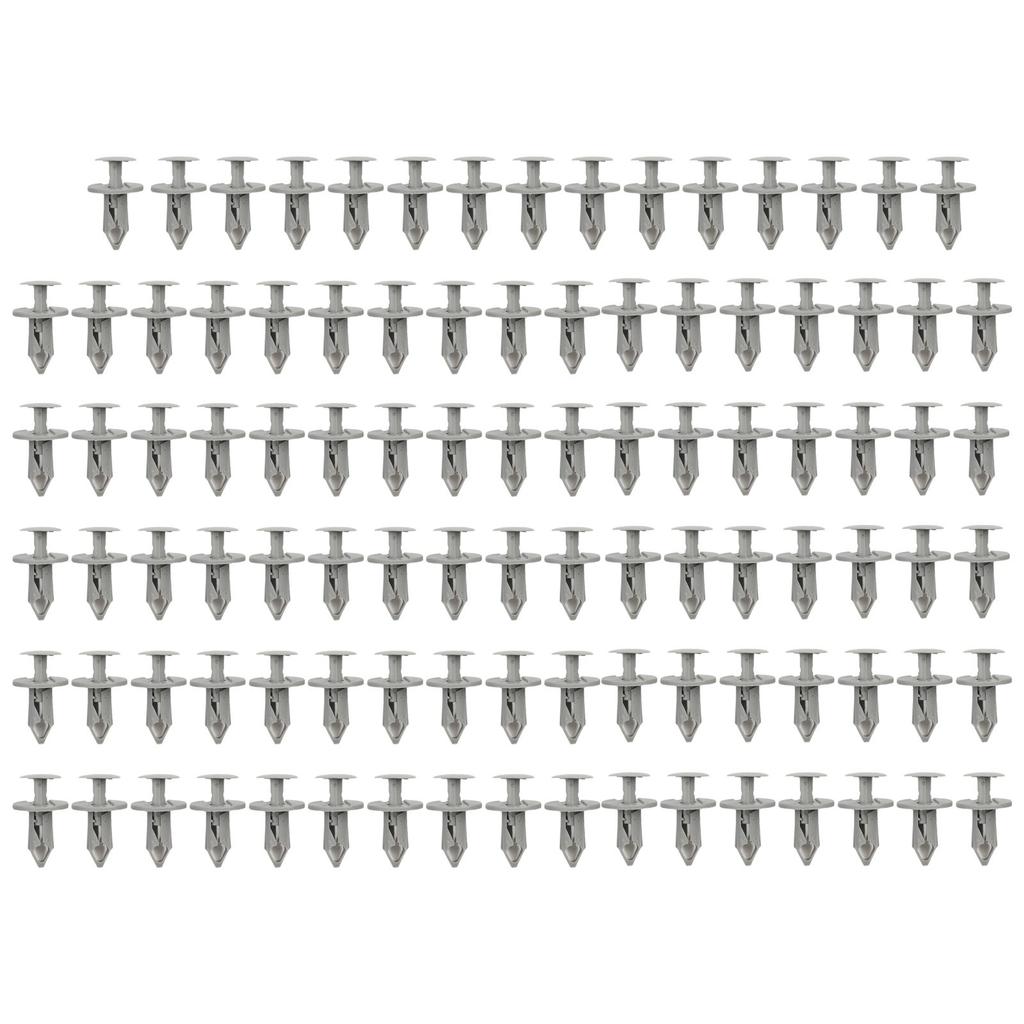 Automotive Fasteners Gray Fasteners Easy Installation Clips Long-lasting Fasteners Plastic Fastening Clips For T4