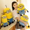 Minions Movie Periphery Yellow Plush Bob Plush Stuart Stuffed Toys In Jeans Soft Dolls Pillow Decoration Children Birthday Gift!