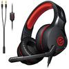 ELECOM Gaming Headset, Wired Headphones, Lightweight x Soft Ear Pads, Comfortable for Long Playing, Black HS-G01BK