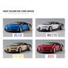 Welly 1/24 Bugatti Chiron Scale Diecast Vehicles High Simulation Model Car Metal Alloy Classic Toy Car For Kids Gift