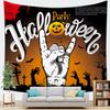 Halloweenthemed backdrop decoration fabric digitalprinted polyester tapestries living rooms bedrooms macrame wall hanging