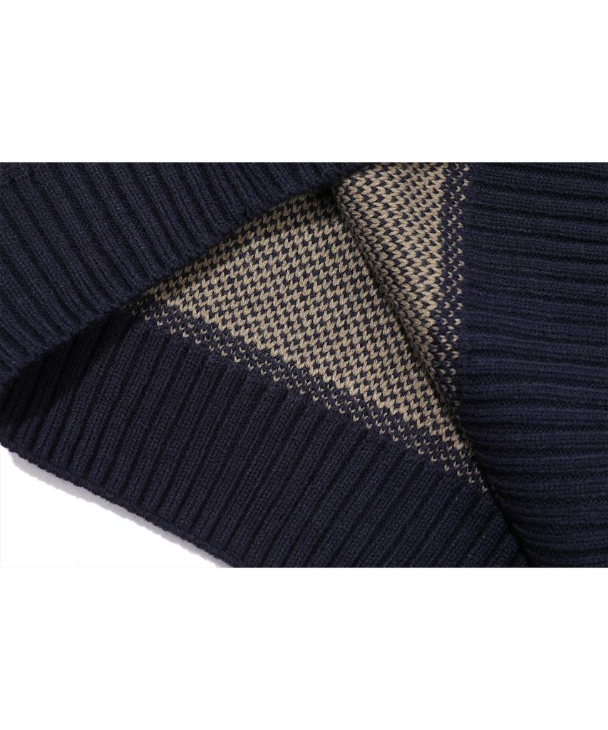 CPGN STUDIO Wide Stripe Rugby Knit Beige
