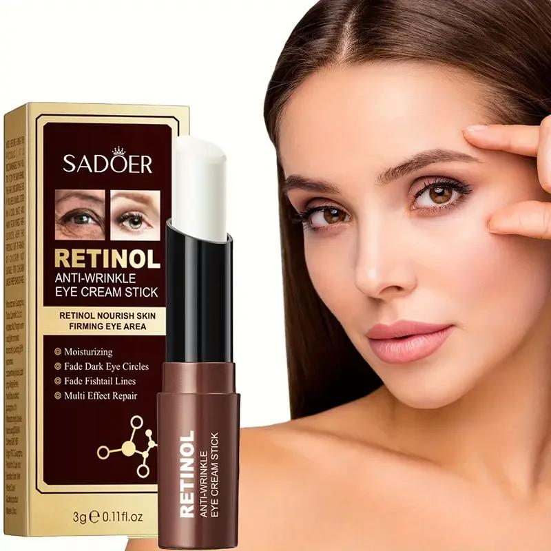 

Retinol Eye Cream Stick Removes Dark Circles under the Eyes, Moisturizes and Tightens, Brightens the Eyes, Skin Care Products