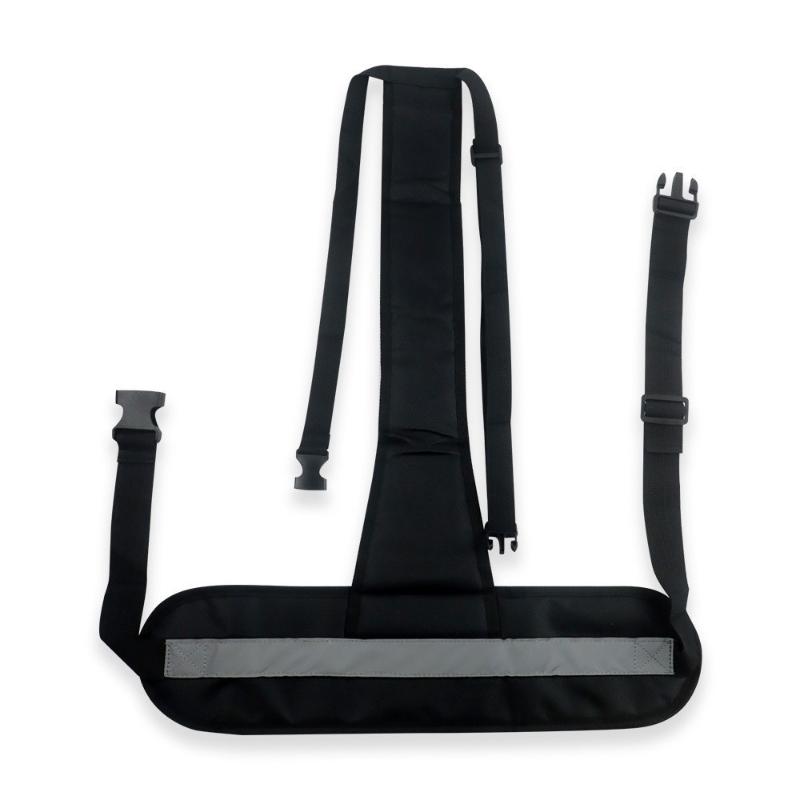 Adjustable Wheelchair Anti-Fall Belt with Padded Cushion, Secure & Comfortable Harness to Prevent Sliding, Easy to Use