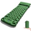 Outdoor Camping Inflatable Mattress, Foot Step On Automatic Inflatable Mattress, Press Rhombus TPU with Pillow Camping Tent Sleeping Mat