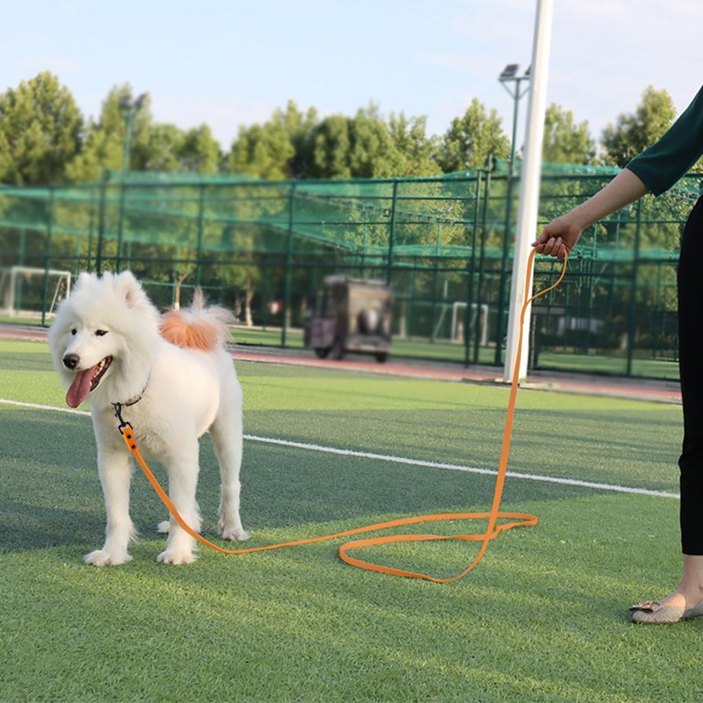 HARUMAKI Dog Dog Pet Walking Training Lead for Medium and Large PVC Coated Polyester Woven Pet Suitable for Outdoor Activities such as Hiking Length