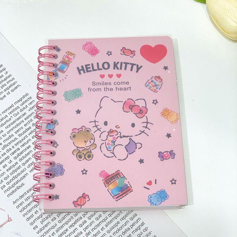 Kuromi A6 Terminbuch Notizbuch Sanrio Büro Notizblock Mit Spiralbindung Liniert