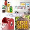 27 Sheets 310 Pieces Large Letter Stickers 4 Inch Alphabet Letter Self Adhesive Poster Letters and Numbers for Bulletin Boards Classroom