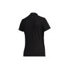 Adidas Logo Embroidered Golf Sports Short Sleeve T-Shirt Women T-Shirts Black FJ2452