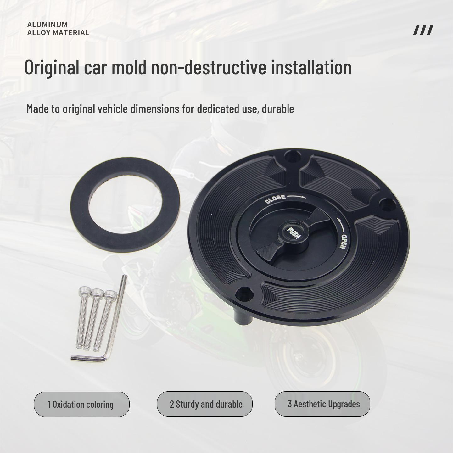 Compatible Fuel Tank Cap for Honda & Yamaha MT Series (MT01, MT03, MT07, MT09, MT10, MT15, MT25)
