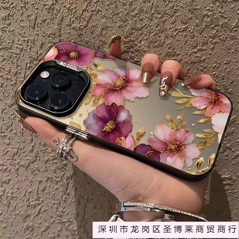 New Flower for Iphone16 Mobile Phone Case Apple 15promax/14 Personality 13pro12 Japan and Korea 11xr