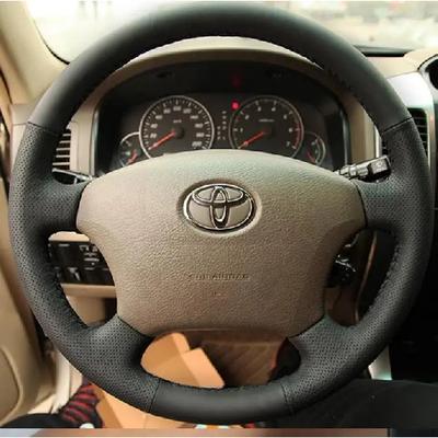 Sew-on Leather Car Steering Wheel Cover For Toyota Land Cruiser Prado 120 Land Cruiser (2003-2007) Tacoma(2005-2011)