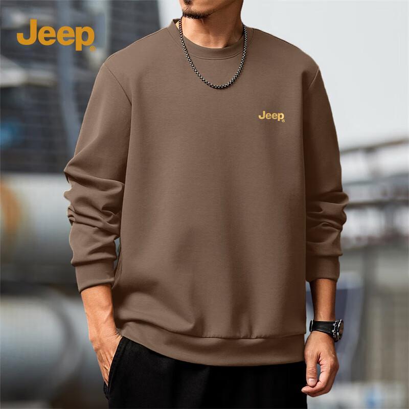 Jeep Men's Round Neck Sweatshirt