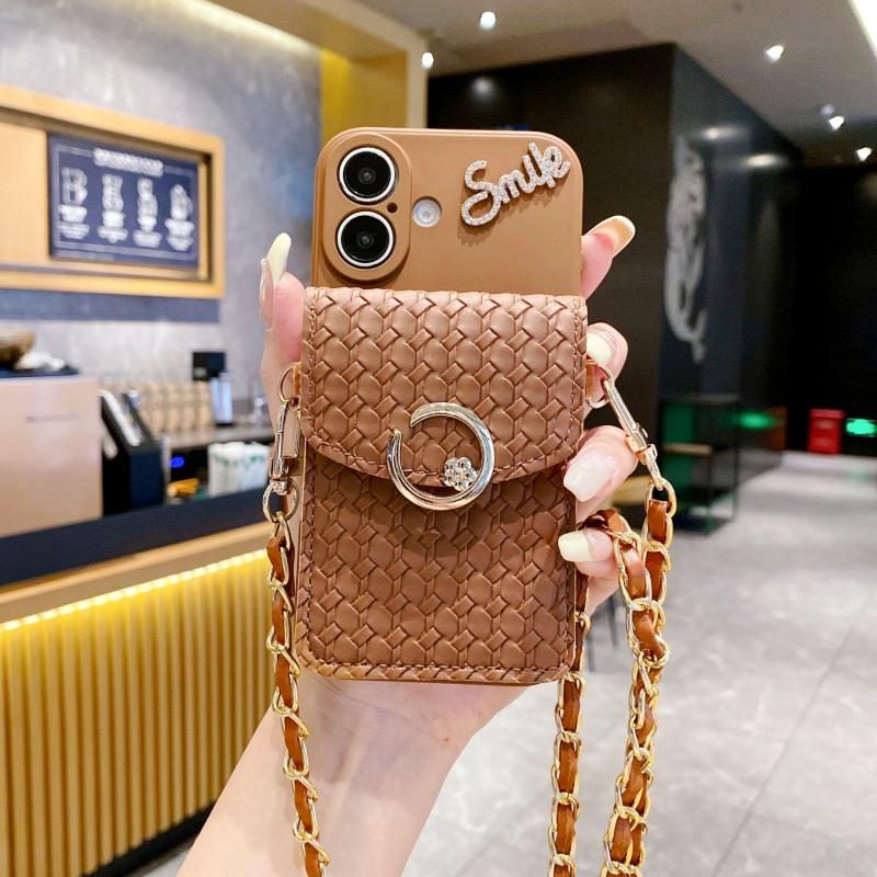 

Wallet Case for Samsung Galaxy S24 Ultra S23 FE S20 S21 S22 Plus Note 20 Card Crossbody Strap Lanyard Metal Leather Bag Cover Galaxy S24