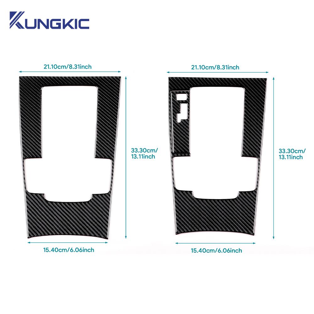 Real Soft Carbon Fiber Sticker For Mazda 3 Axela 2019 2020 2025 2025 2025 2025 2025 Manual Automatic Car Gear Shift Panel Trim