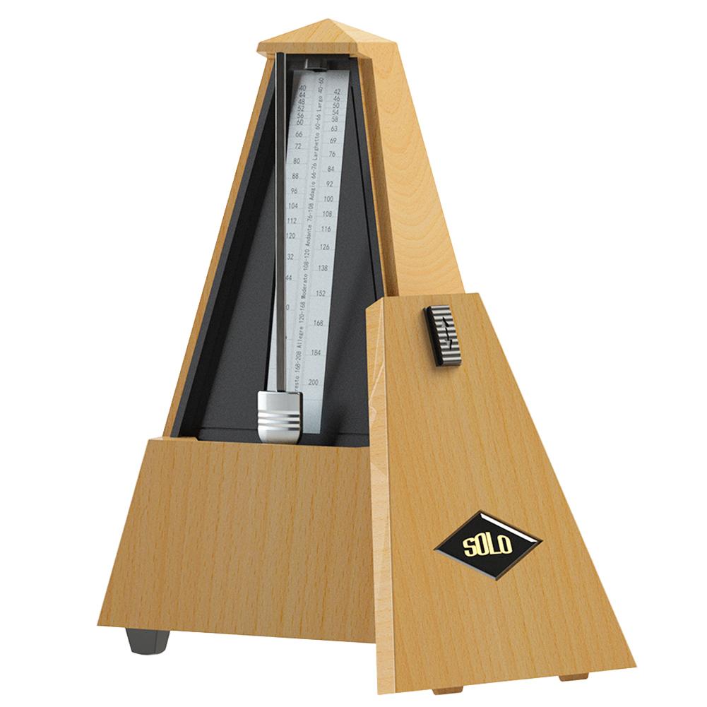 Классический механический метроном Диапазон темпа 40-208 уд/мин Метроном башенного типа для музыкантов Фортепиано Гитара Скрипка Инструмент