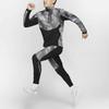 Nike Phenom Paneled Zip-Cuff Running Pants Men Bottoms Grey Black CJ5710-010
