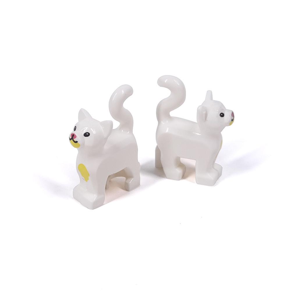 Animal Printed DIY Parts: Goat, Seagull, Penguin, Fish, Sheep - Compatible with MOC Building Block Toys