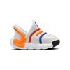 Nike Dynamo 2 Easy On Comfortable Versatile Slip Resistant Durable Low Top Walking Shoes Baby Shoes White Blue Orange FD0554-100