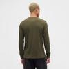 Gap Unisex Waffle Long-Sleeve T-Shirt with Logo