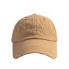 Baby Sun Protection Cap With Embroidered Letters For Summer Outdoor Play