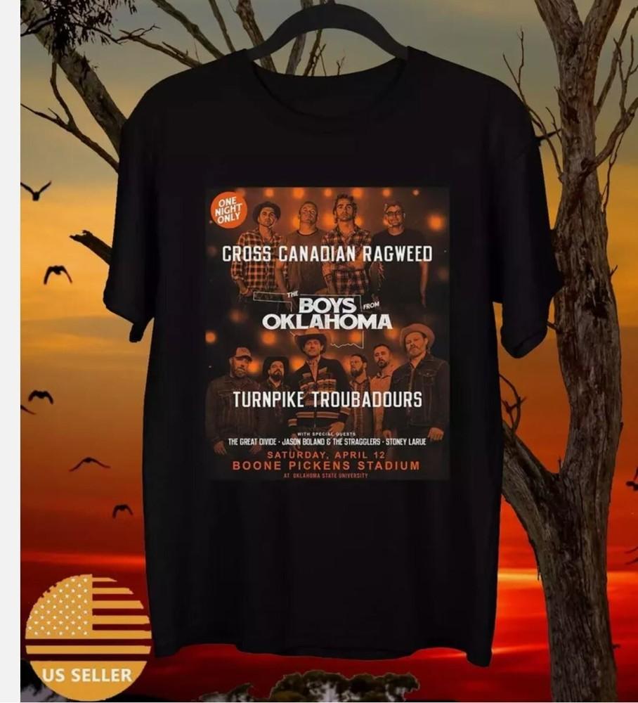 

Boys From Oklahoma Turnpike Troubadours Cross Canadian Ragweed Shirt M