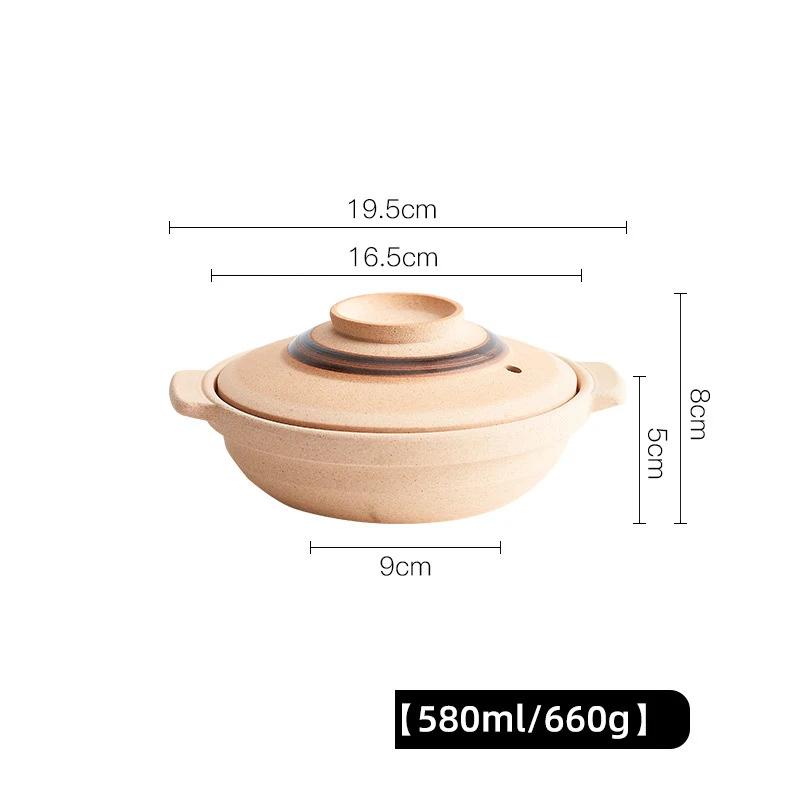 Japanese Soup Pot Crock Ceram Casserol