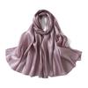 Solid Color Modal Cotton Rayon Hijab Scarf Women Muslim Headscarf Wraps Shawls Femme Musulman Headband Islamic Turban