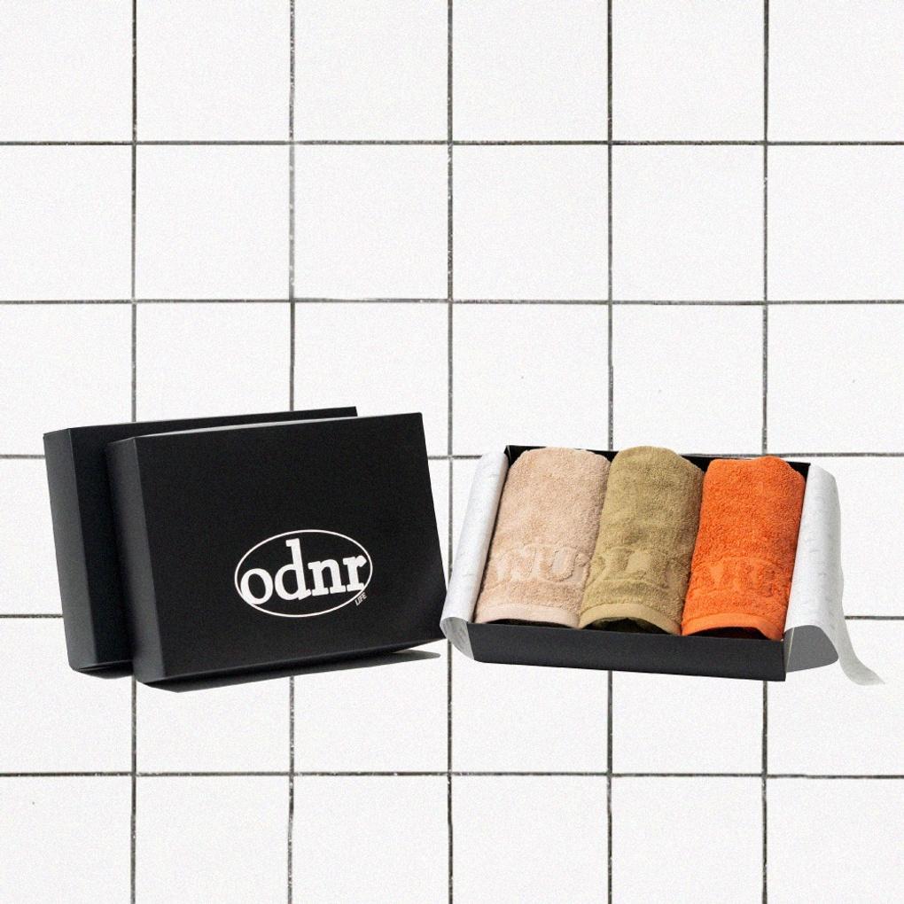 

[Подарочная упаковка] Серия ODNR Grocery - Набор полотенец 3 шт.