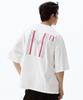 HYII Unisex Monogram Print Oversized T-Shirt [White]