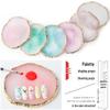 Japanese Agate Glass Nail Art Palette for Gel Color Blending & Display
