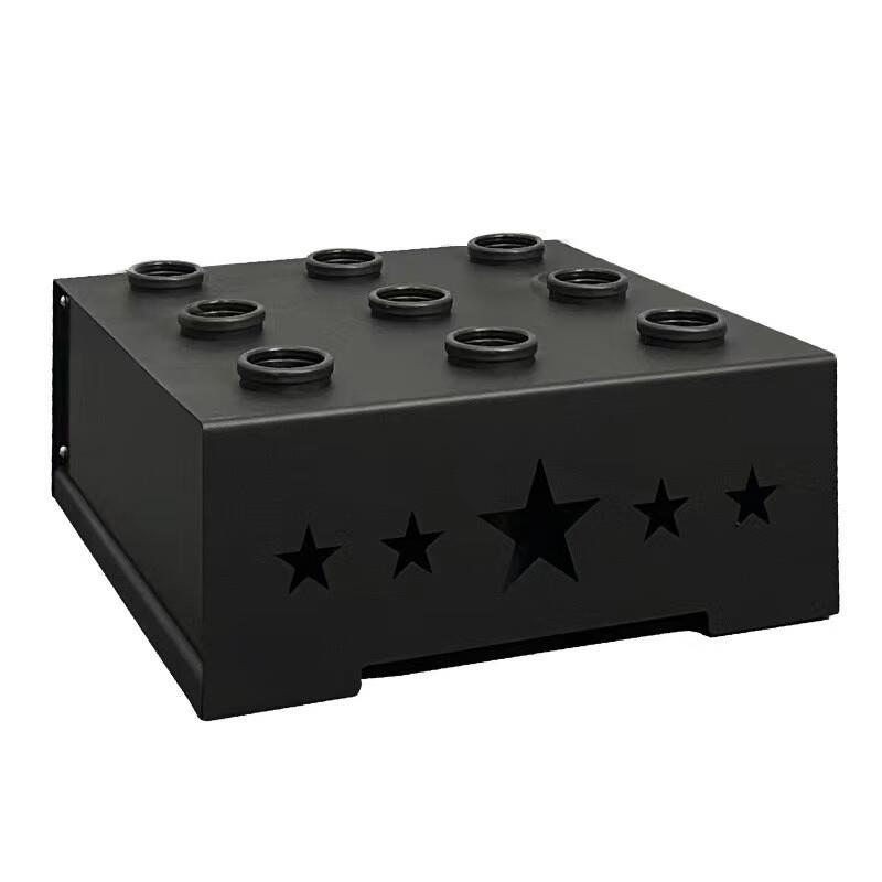 WEZHO 9-Hole Olympic Barbell Storage Base