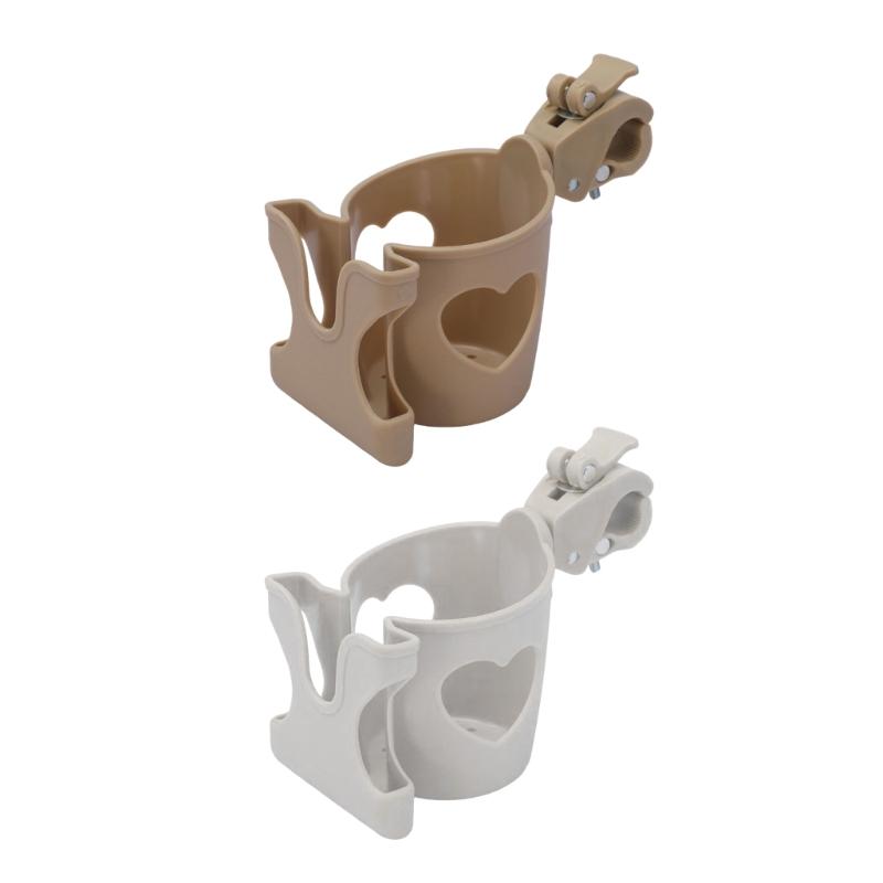 Multifunctional Baby Strollers Accessory Water Cup Holder Easy Mount Phone Stand Bracket for Easy Shopping and Walking