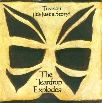 7inch Record TEARDROP EXPLODES - Treason (It's Just A Story). TEAR3 Mercury 1981 UK Rock Used