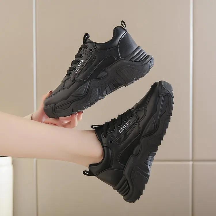 Women Sneakers Spring New Womens Casual Shoes Comfortable Wear-resistant Womens Platform Shoes   Running Shoes for Female