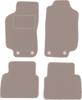 Beige Velour Floor Mats For: Saab 9-5 I Y3SE Sedan, Station Wagon (1997-2005)