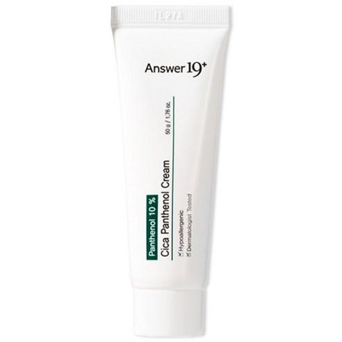 Answer Nineteen Cica Panthenol Cream 50g – Soothing Repair Moisturizer for Sensitive Skin 50g