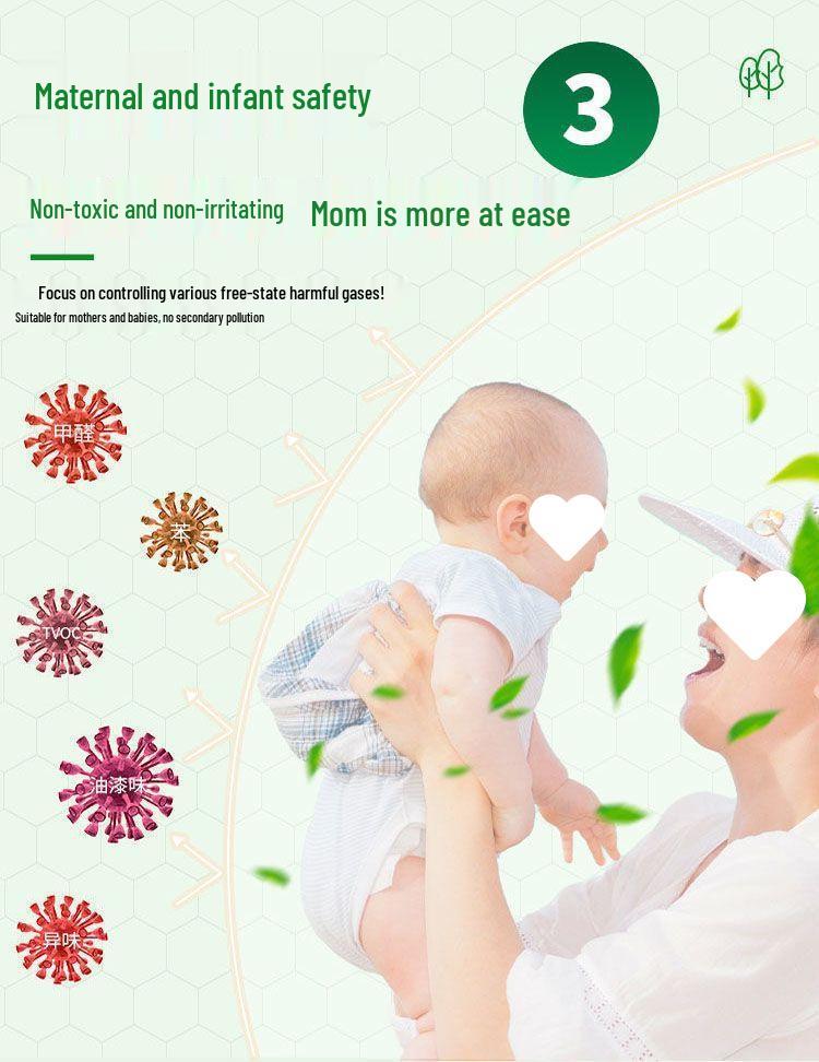 Activated Carbon Bamboo Charcoal Bag for Rapid Deformaldehyde Removal in New Homes