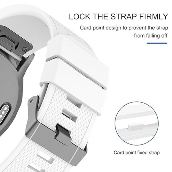 6 ks Držáky řemínku hodinek Upevňovací kroužky řemínku hodinek Protiskluzový design Univerzální velikost Jednoduchá instalace Poutko na řemínek hodinek